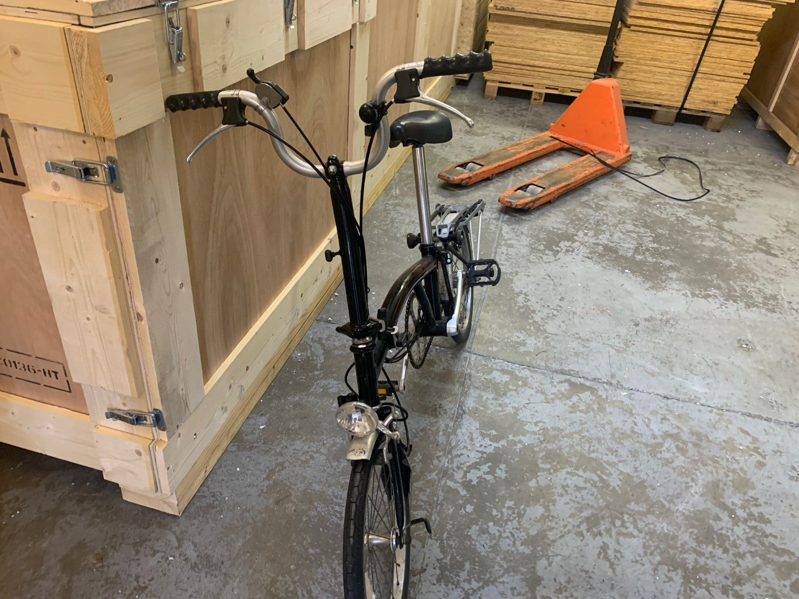 Brompton folding bike