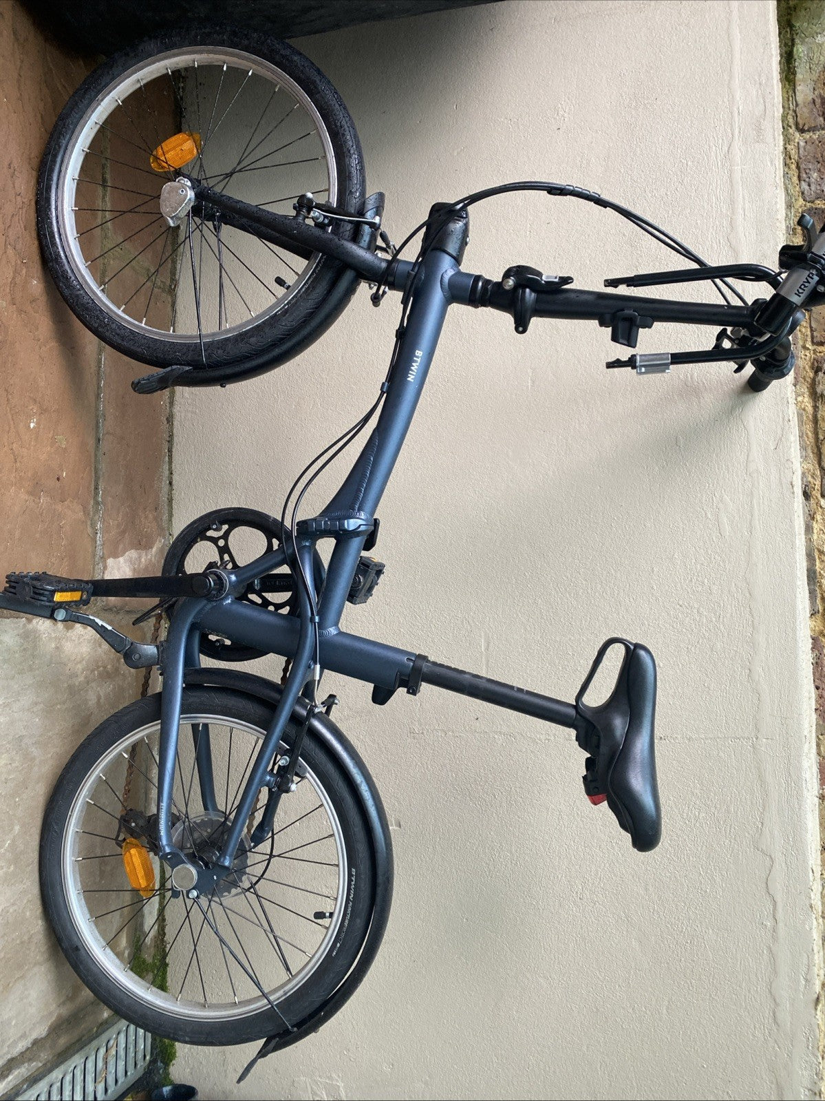 BTWIN TILT 500 | Foldable Bike | Dark Blue | Good Condition* (See Description)