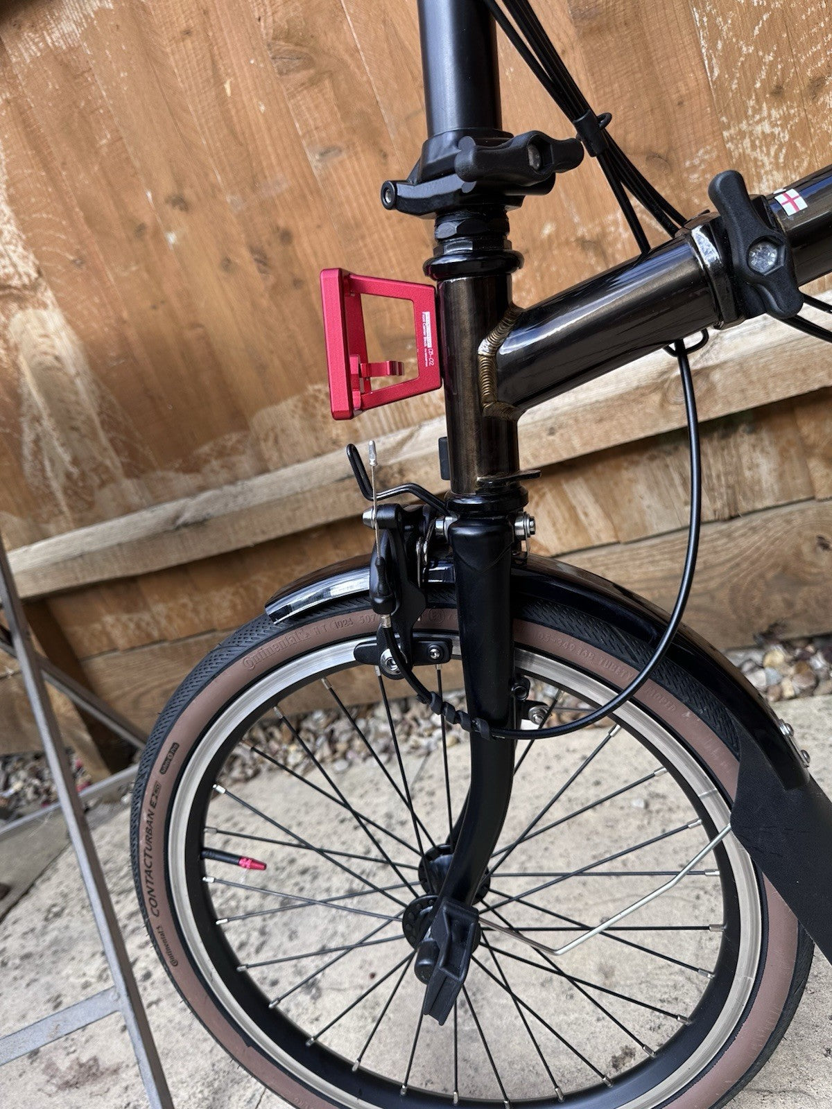 Brompton C Line 6-Speed Black Lacquer Edition Low Bar