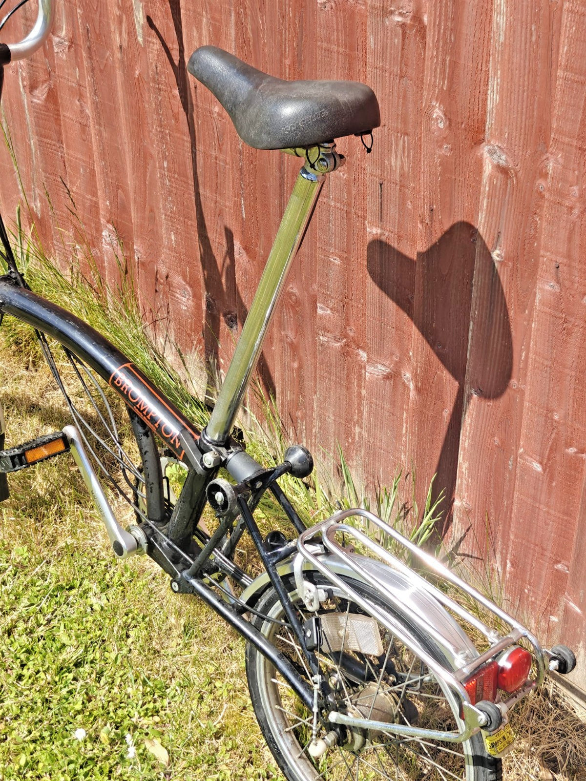 Vintage Brompton 5 Speed 1990 - Black - All original parts. Lightly used.