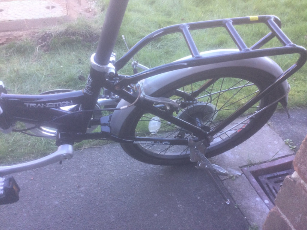 Apollo Transition Folding Bike.  20" Wheels.