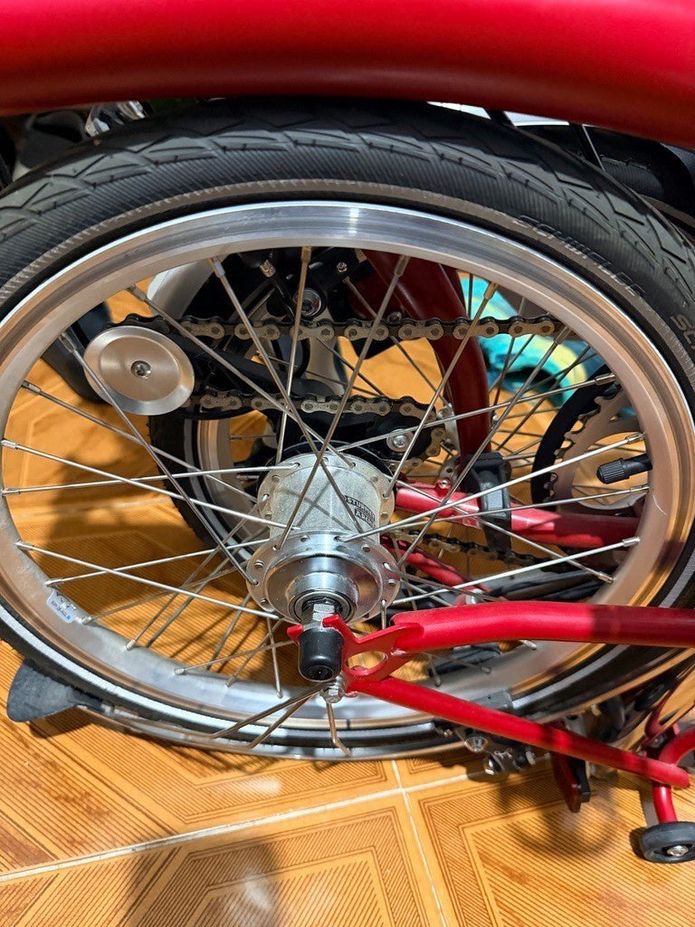Brompton Mid Bar 3 Speed  - C Line Red