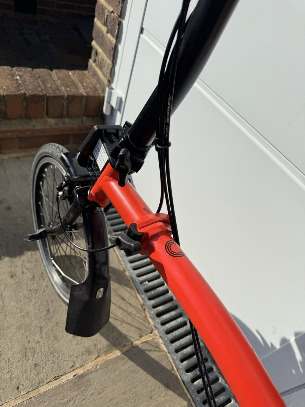 Brompton 2023 C Line Orange 6 speed Excellent condition