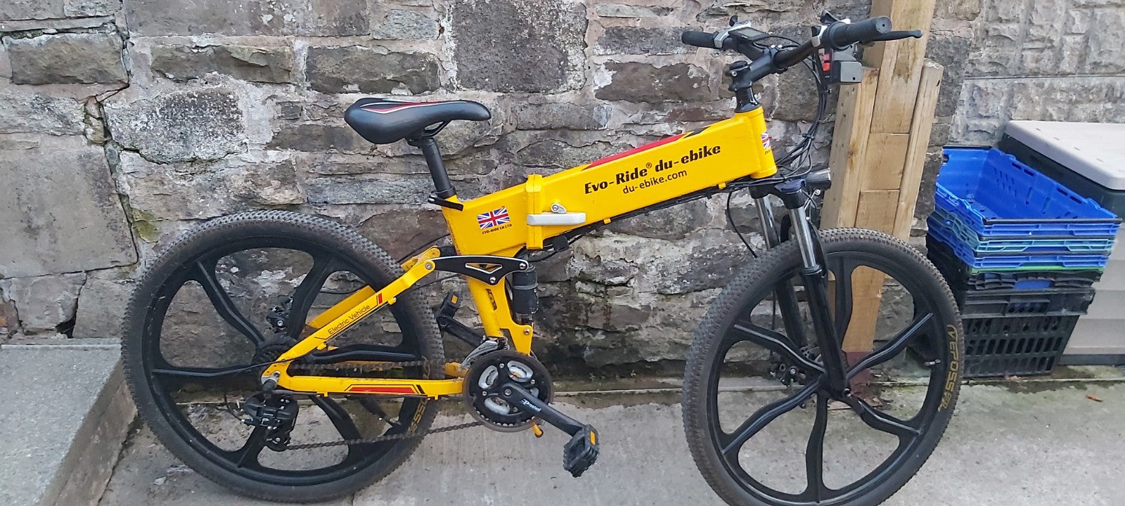 rare foldable mountain bike