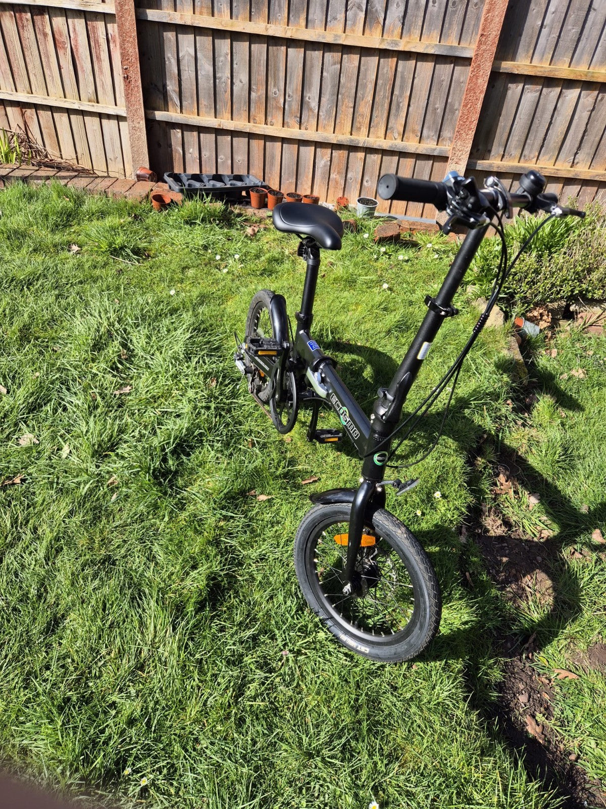 Ecosmo 16" Wheel Lightweight Alloy Folding Bicycle Bike 6 SP,Dual Disc