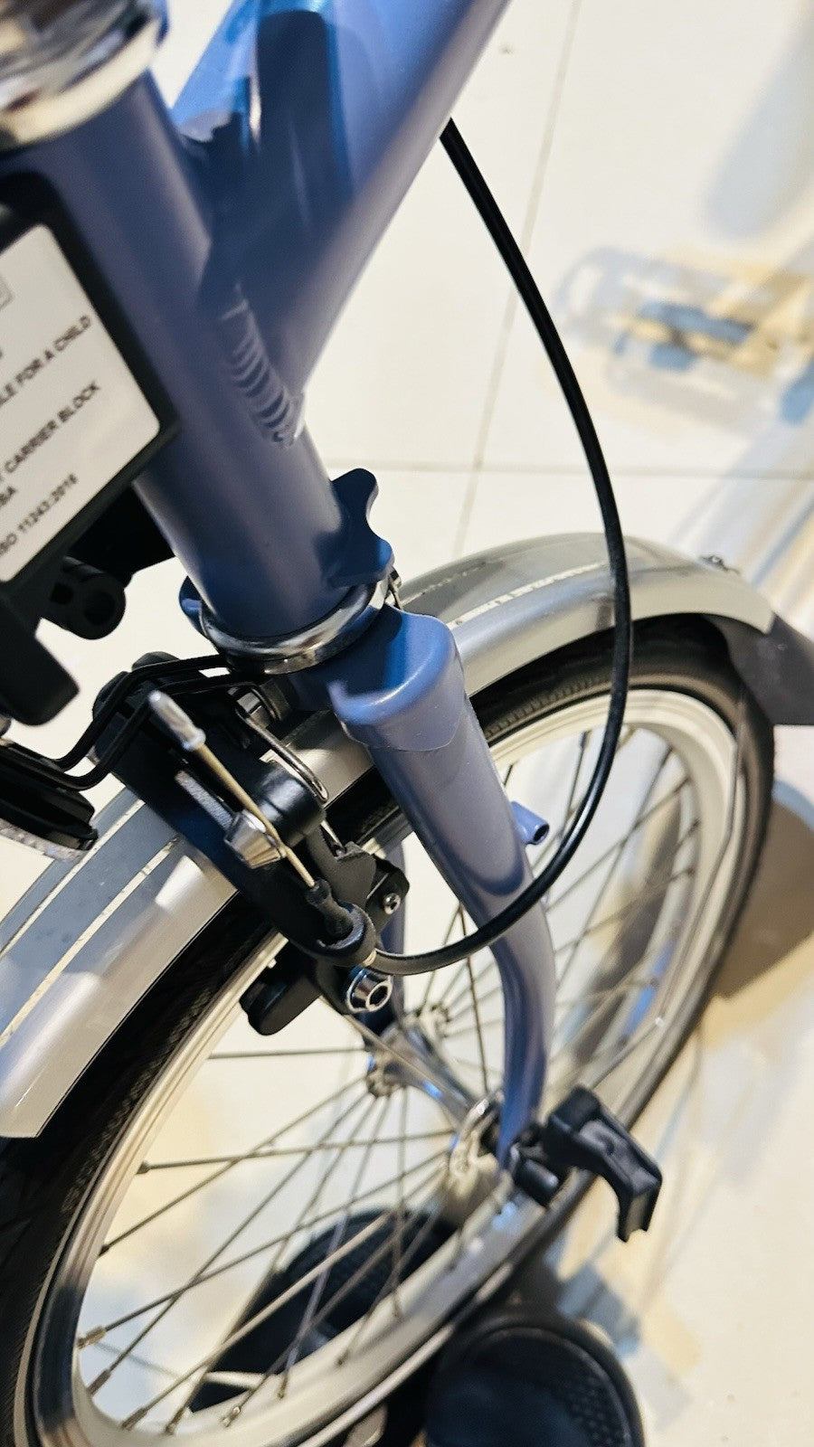 Brompton C Line Folding Bike 6-Speed, Low Handlebar, 2022 Model