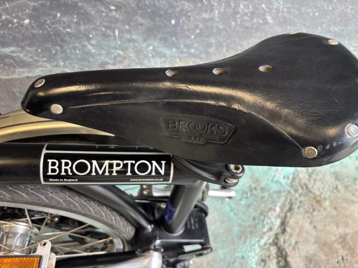 Brompton Folding Bike 6 Speed With Bags Immaculate Condition