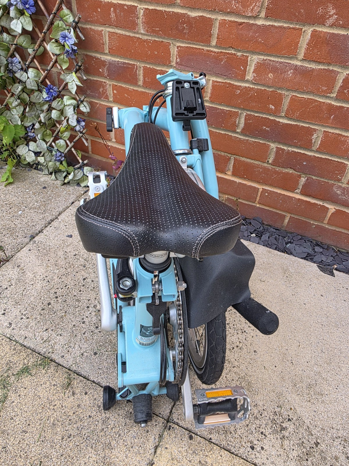 Brompton M3L Folding Bike In Turkish Green Excellent Condition
