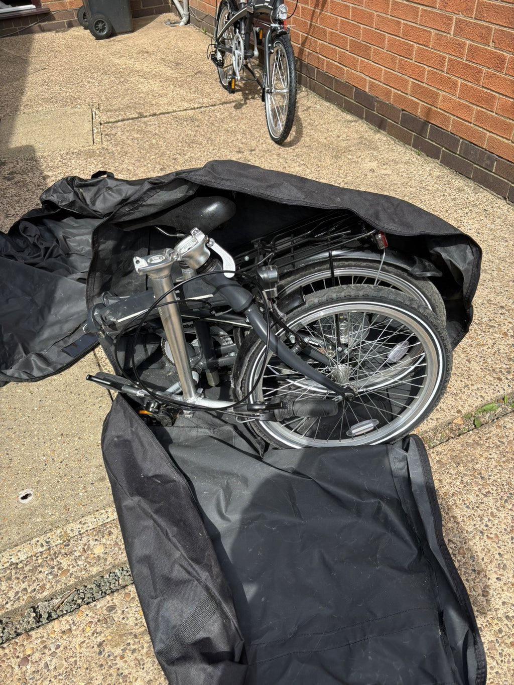 A Pair of Orus Folding Bikes with 20 Wheels one never used one used once