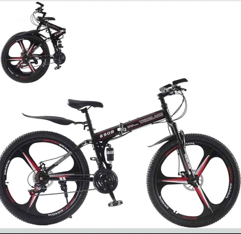 Curusher TRIOBLADE 650B Folding Full Suspension MTB