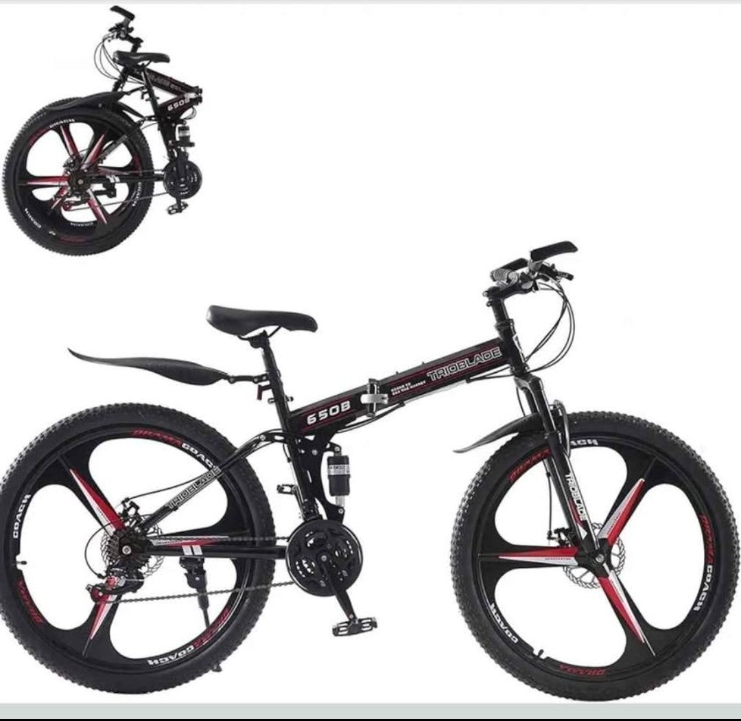 Curusher TRIOBLADE 650B Folding Full Suspension MTB