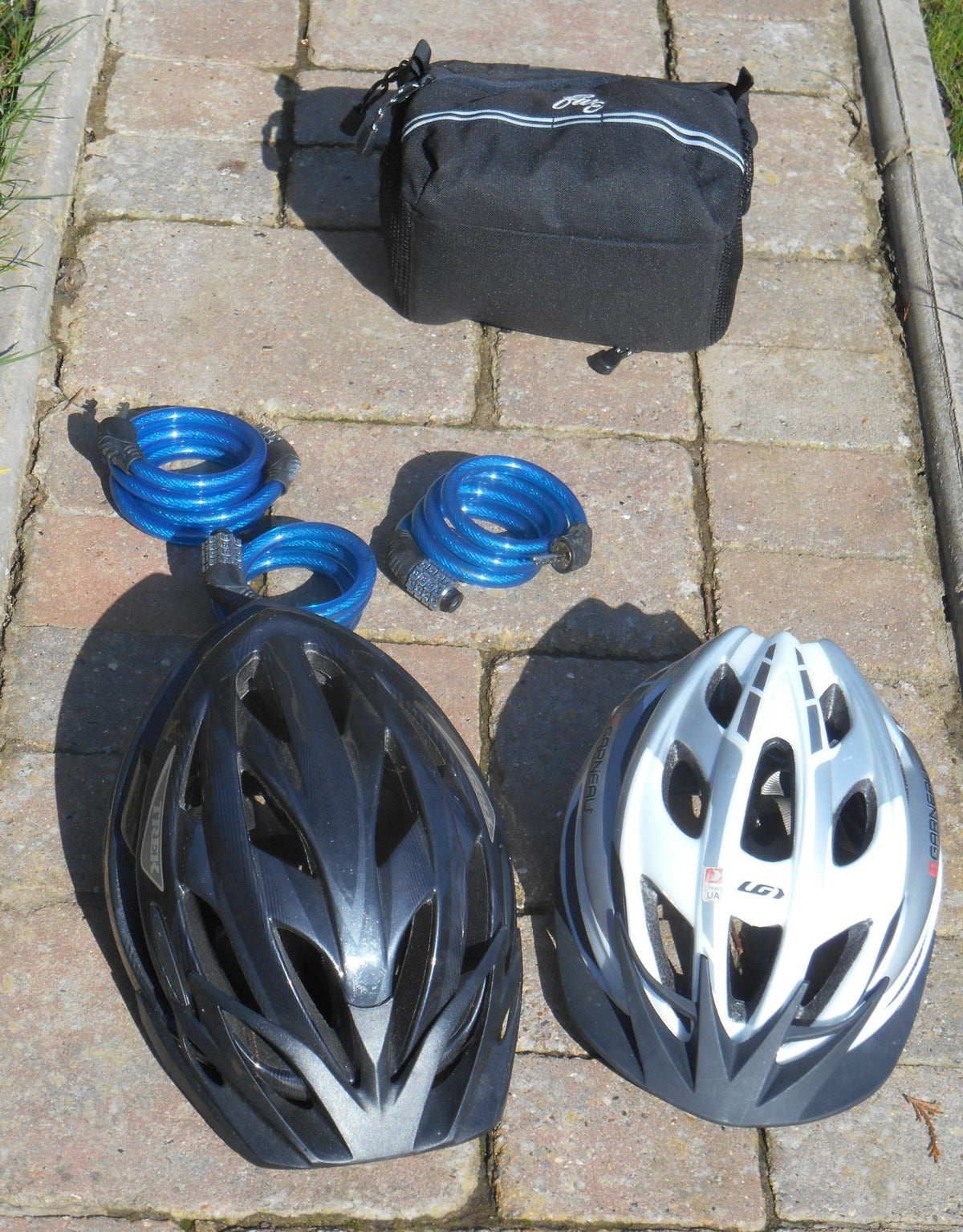 Two Tern Joe folding bikes with stow bags
