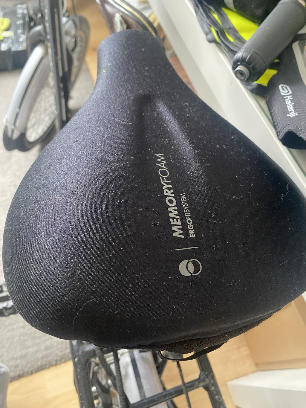Peugeot Folding Bike 20in Wheels Black Rear Rack Mudguards Bell 1 Speed
