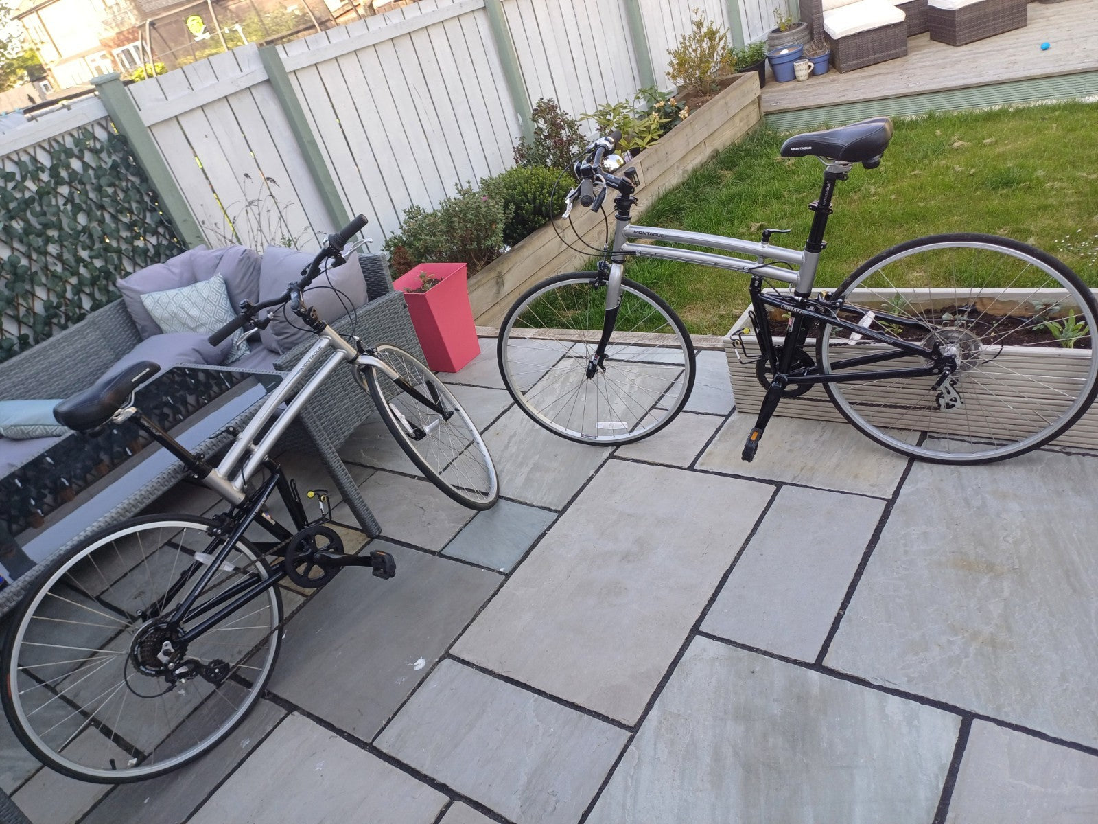 2x Montague Urban Folding Bikes, good Condition