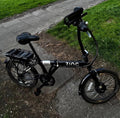 Zinc 20 Inch Wheel Size Eco Unisex 36V Folding  Bike, Black comes with charger