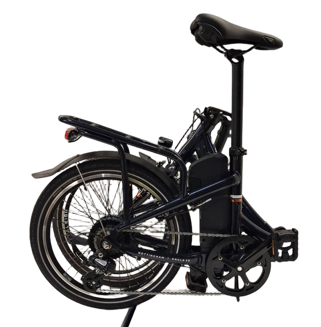 Raleigh Stow-E-Way Compact Lightweight Folding E--Bike - Black (Used/Scratched)