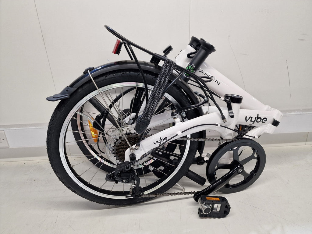 Dahon VYBE D7 Unisex 20" Wheel Compact 12kg 7-Speed Folding Bike - White A