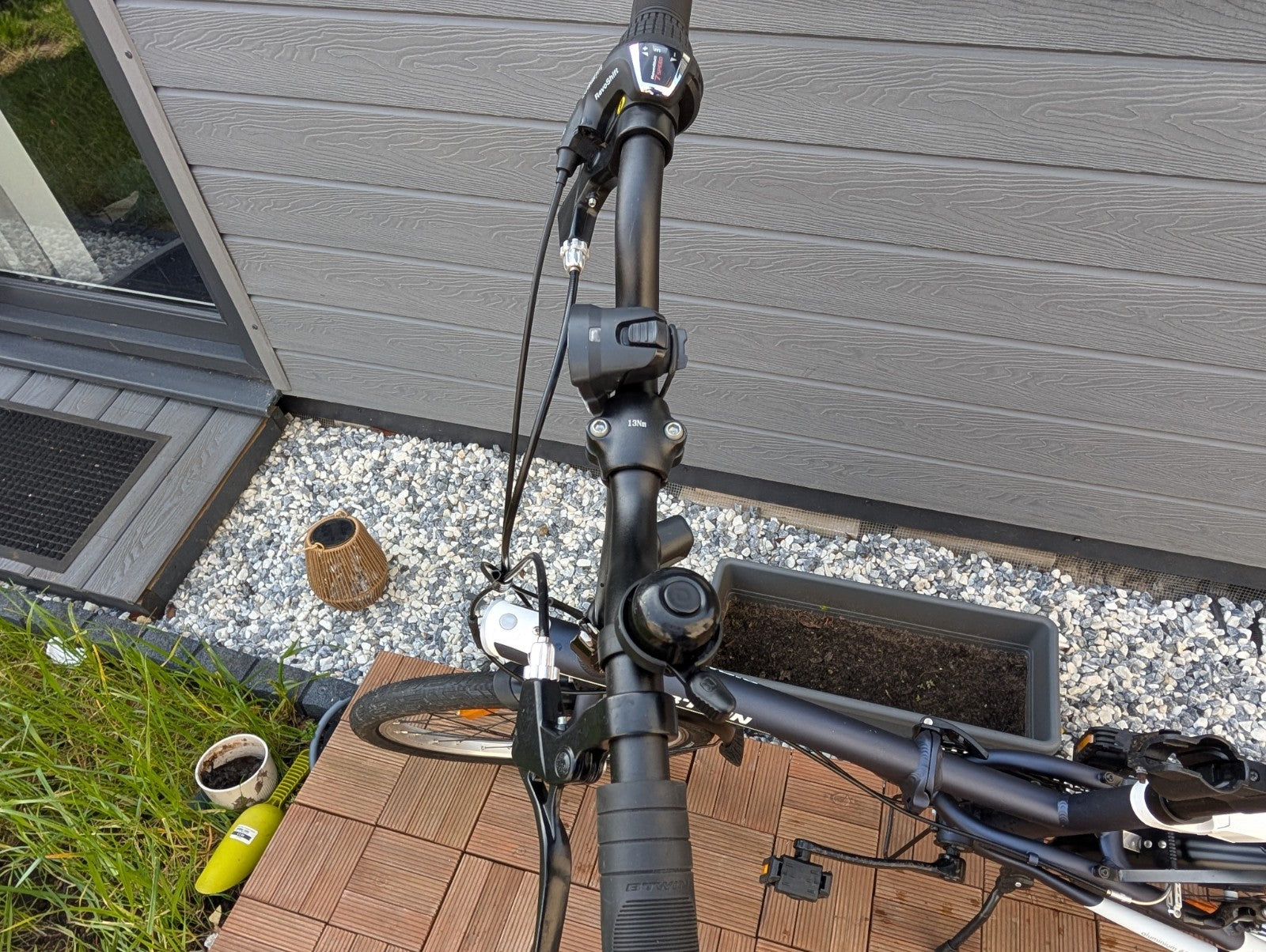 Decathlon B'TWIN Tilt 500 Folding Bike – Blue – Excellent Condition