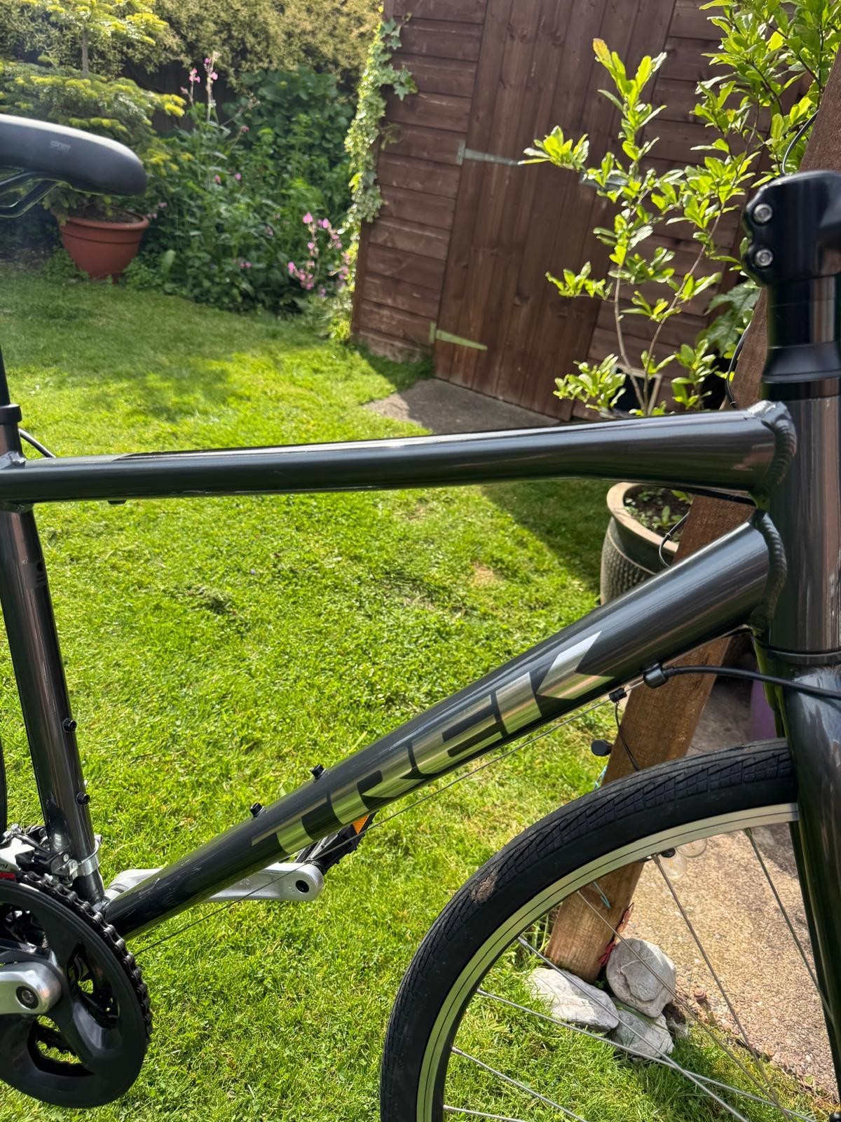 Trek Hybrid Fx1 Medium 16" Frame 28" Wheels Slate Gray