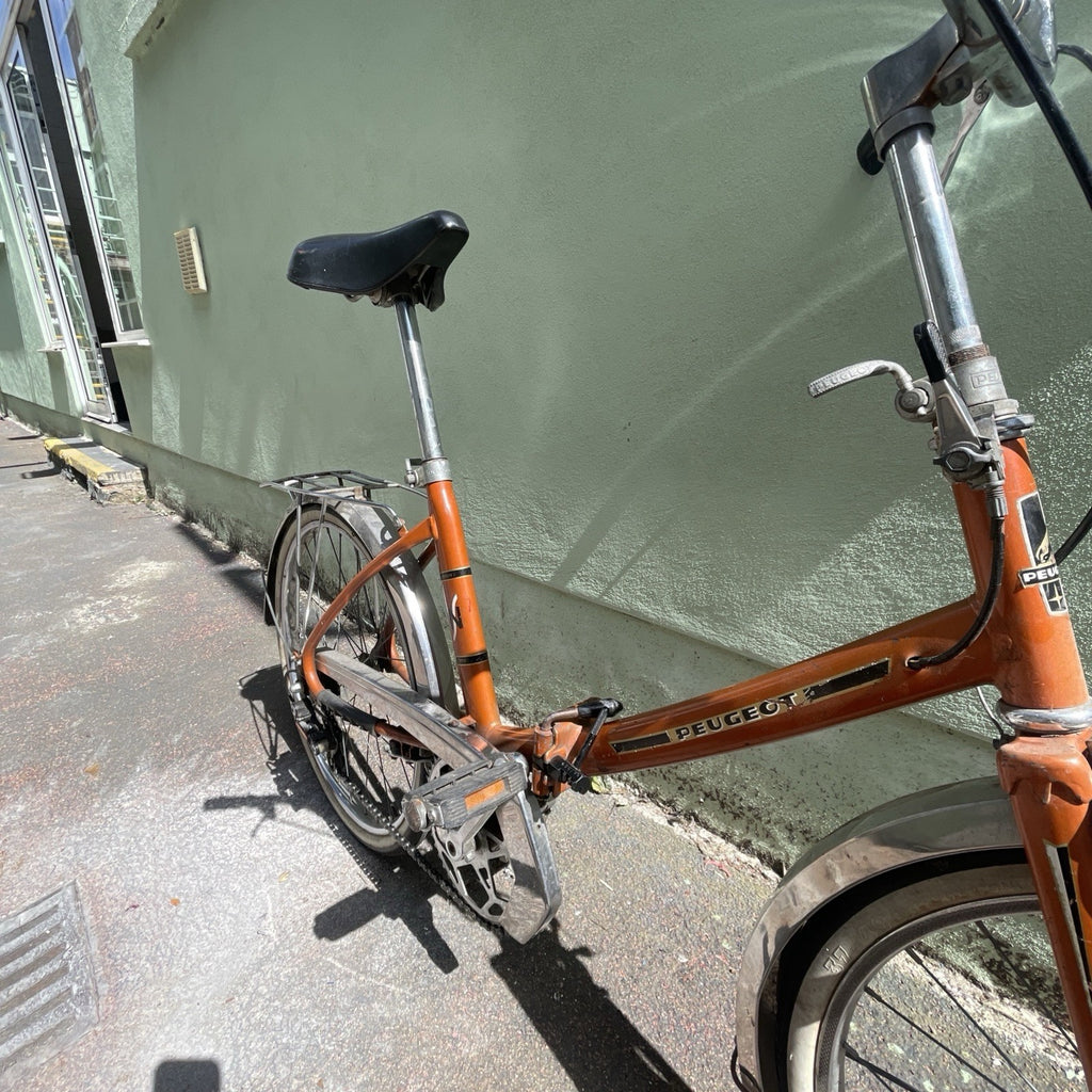 Peugeot Vintage Folding Shopper Bike 1972 Steel Frame collection N4 London