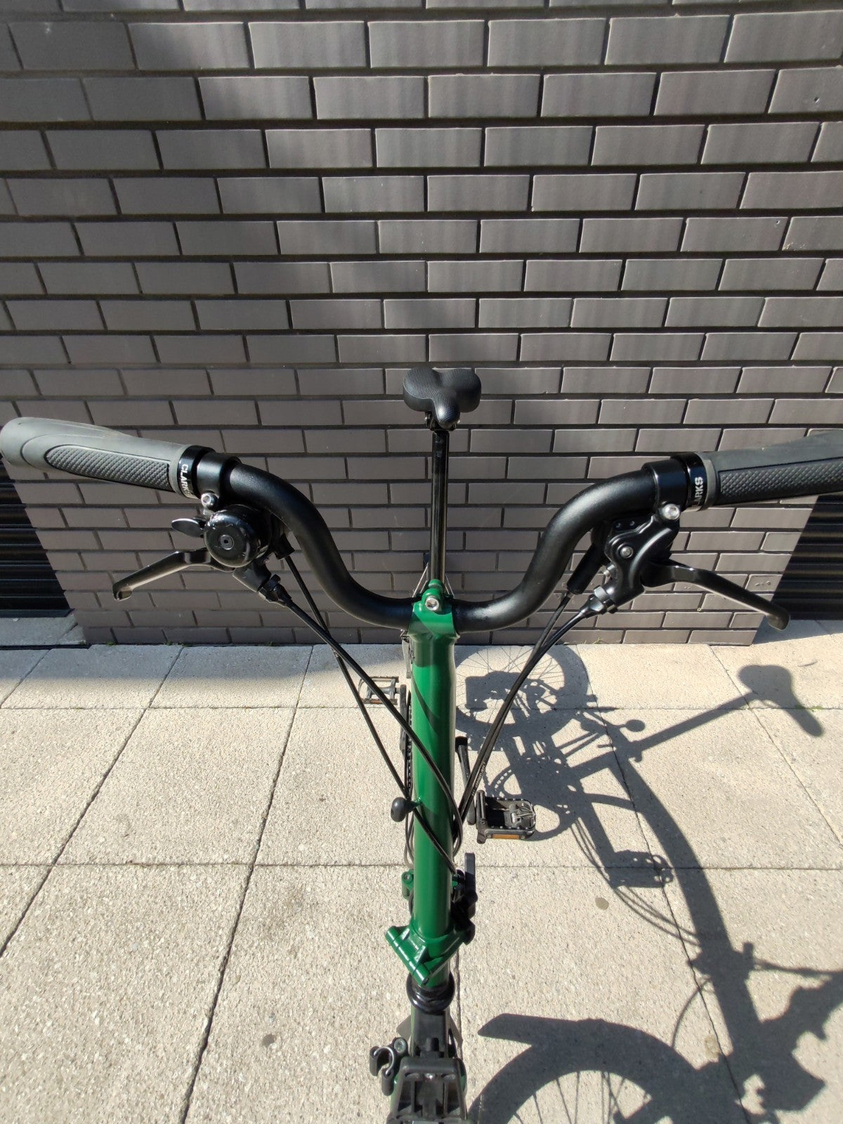 2024 Brompton C Line Explore M6L 6 Speed Folding Bike Racing Green