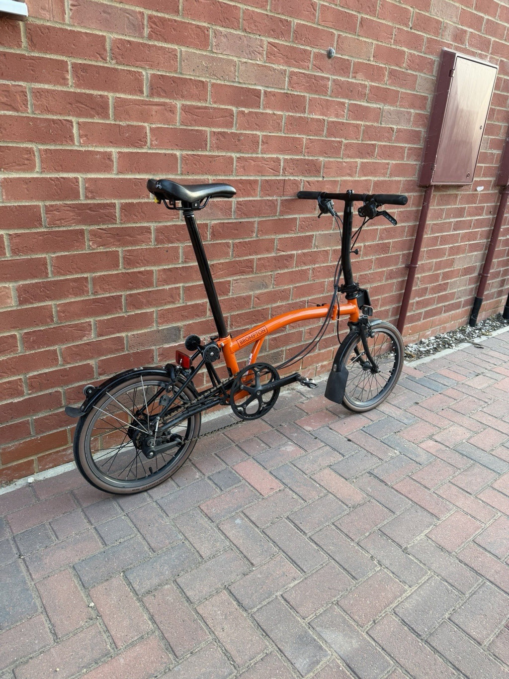 Brompton S6L Superlight Black Edition | Titanium 6-Speed Folding Bicycle