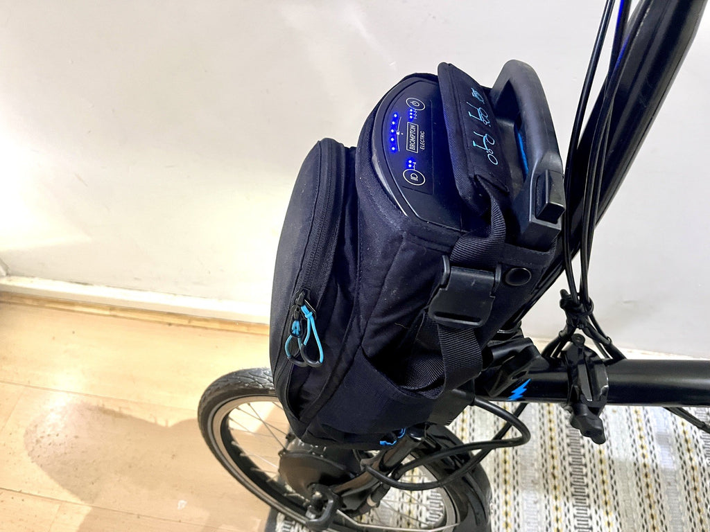 Brompton C Line elctrc Urban M2 L  Black, in excellent condition