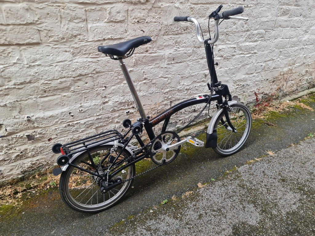 Brompton Folding Bike 5 Speed M type handlebars similar to C line M6L M3L