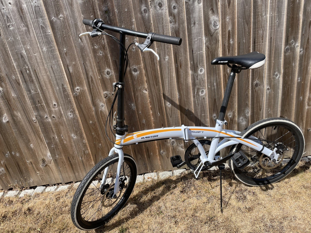 RASTER SWIFT 7 GEAR FOLDING BIKE & CARRY BAG