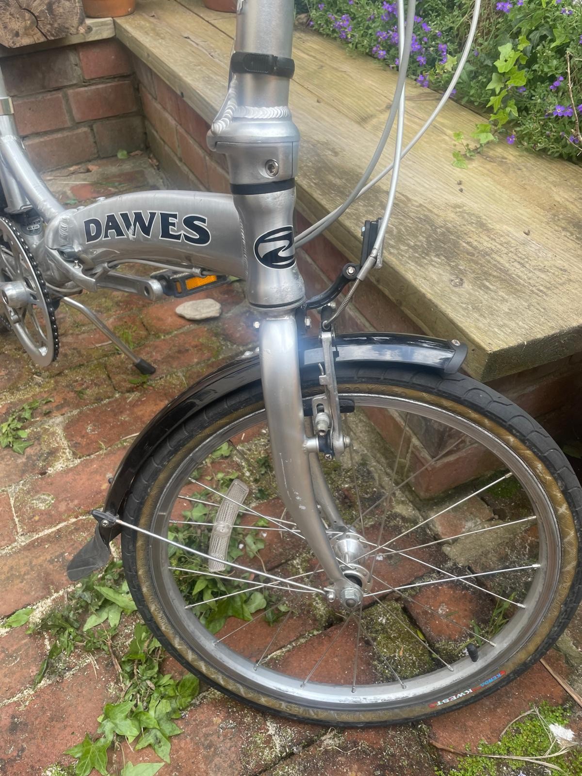 Dawes Folding Bike Silver