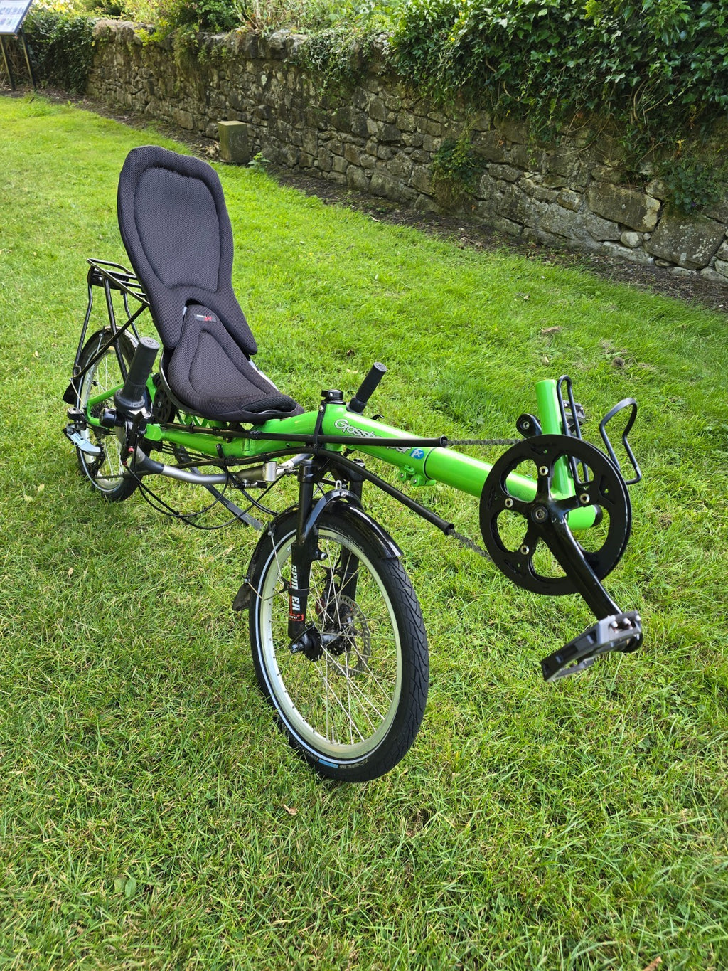 HP Velotechnik GrassHopper FX - FOLDING- Recumbent Bike - WILL SHIP