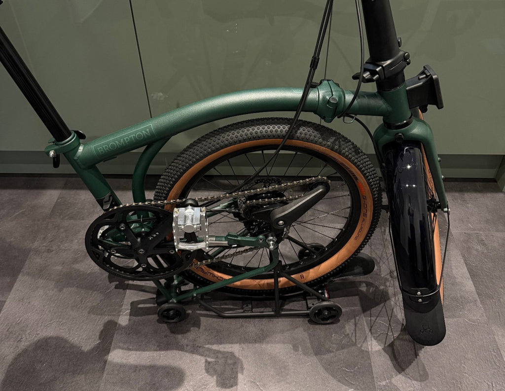 NEW * 2026 Brompton G Line Roller Frame Gravel Folding Bike L Forest Green Large