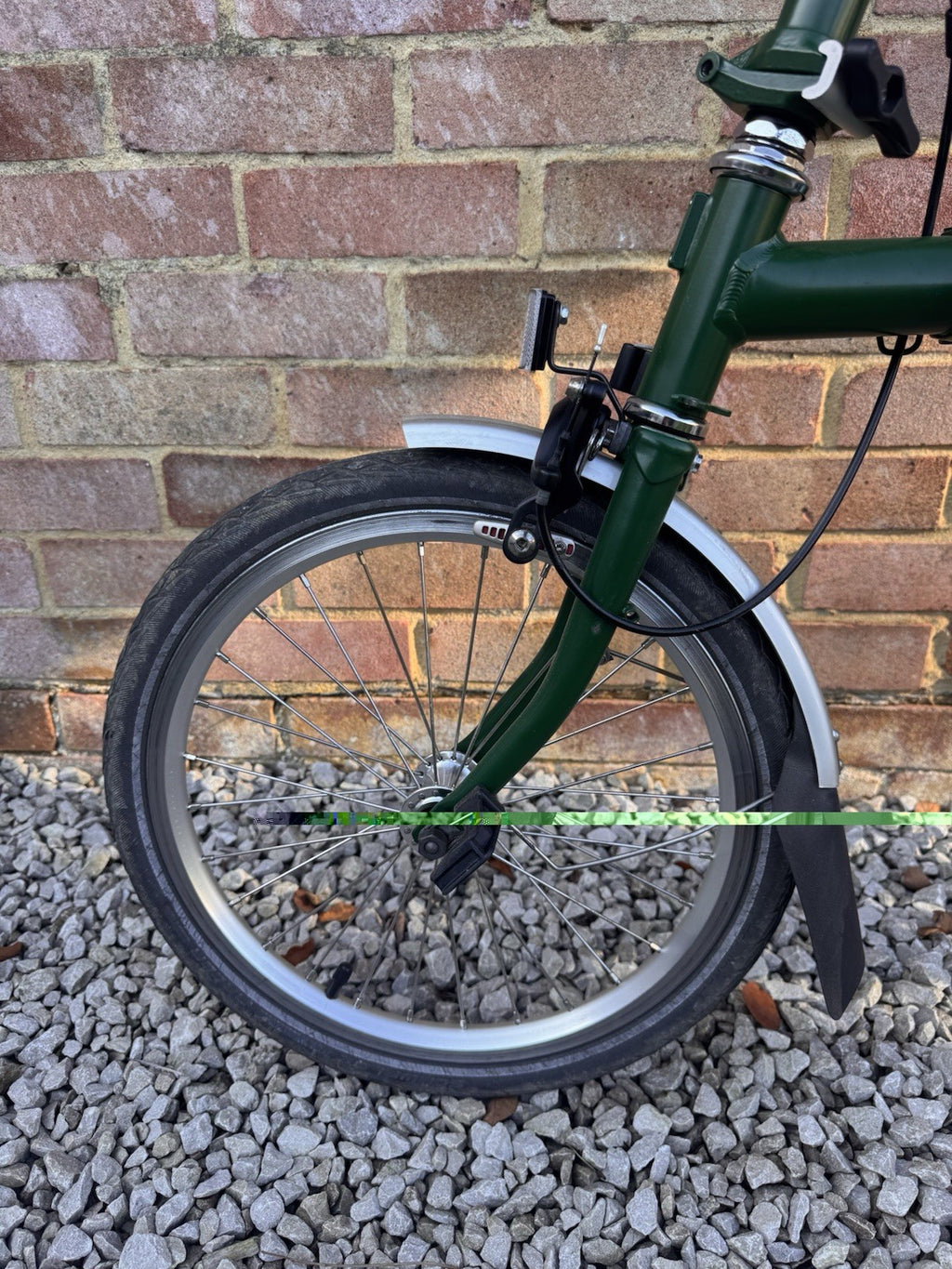 Brompton S6L 6-speed folding bike, 2018, racing green
