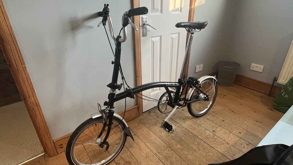 Brompton Folding Bike 3-Speed, Black