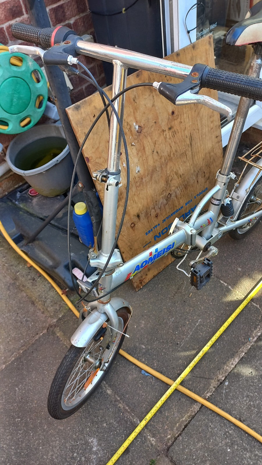 Aomeisi Folding Bike 5-Speed Suspension
