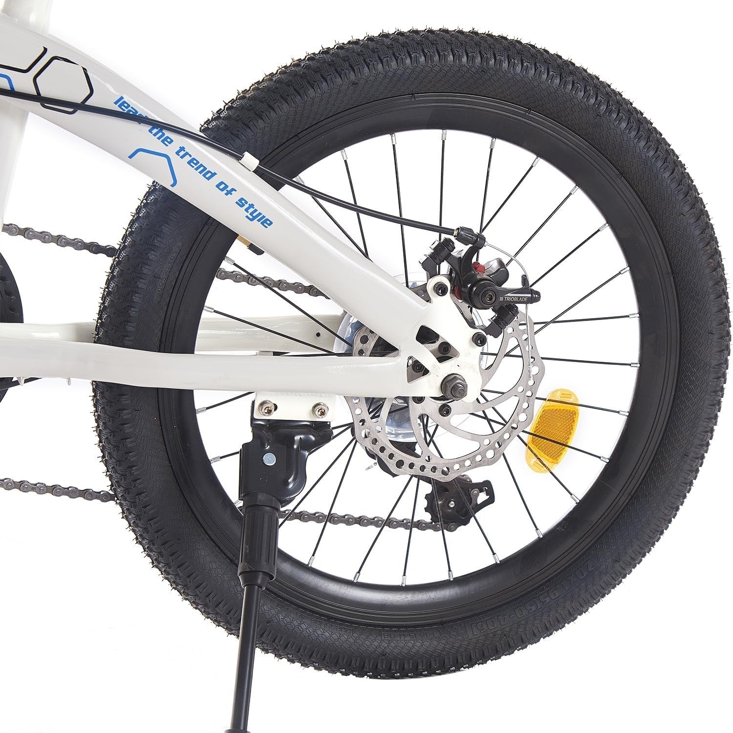 20" Folding Mountain Bike 7-Speed Disc Brake Lightweight for Adults