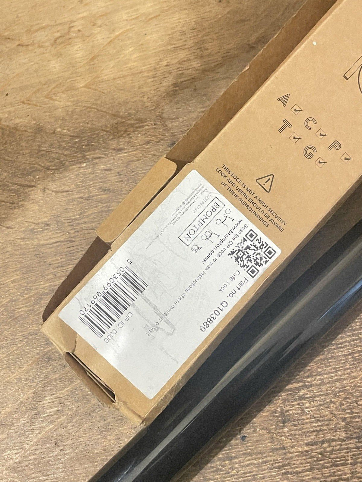 Brompton Folding Cafe Lock