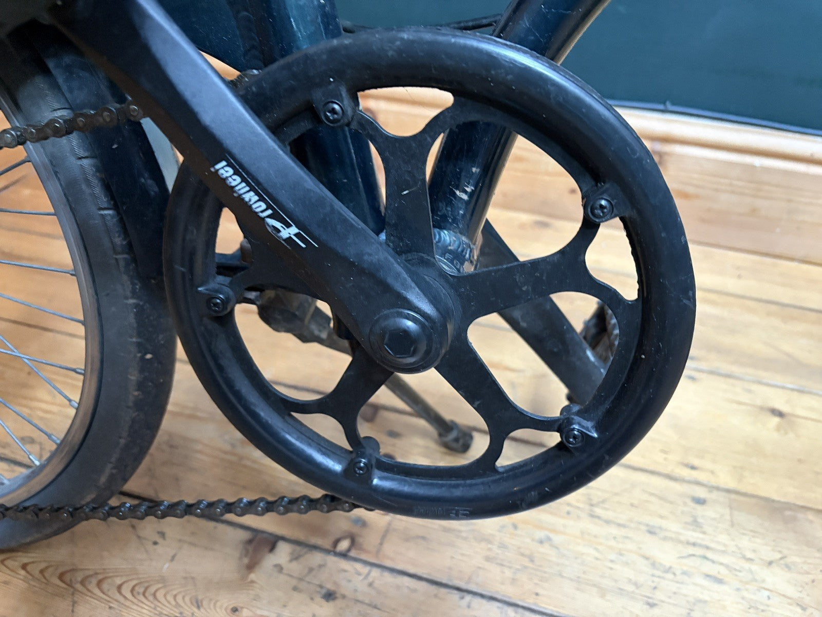 Bickerton Portable Junction 1507 Folding Bicycle in Green, Fully Working