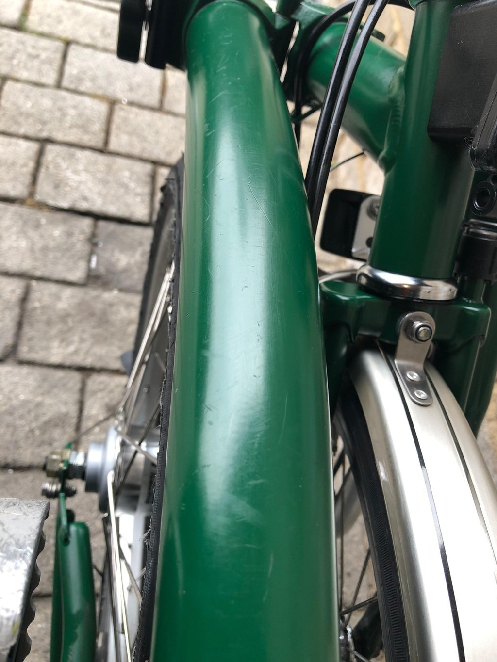 Brompton Racing Green 3 Speed Mid M3L - WORLDWIDE DELIVERY