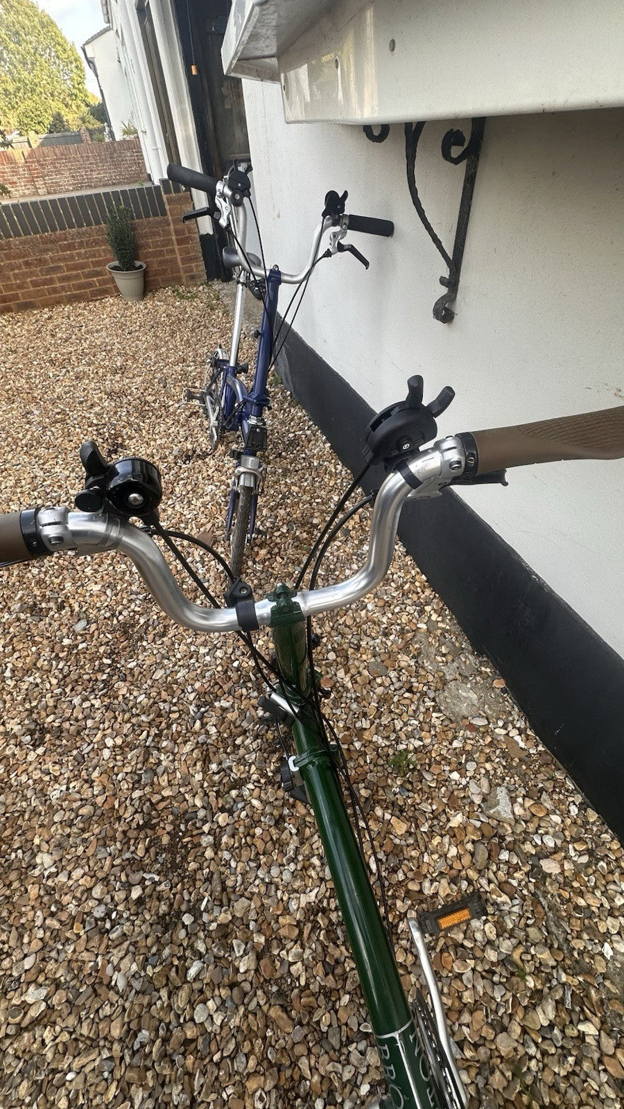 Pair Of Bromptons Folding Bikes