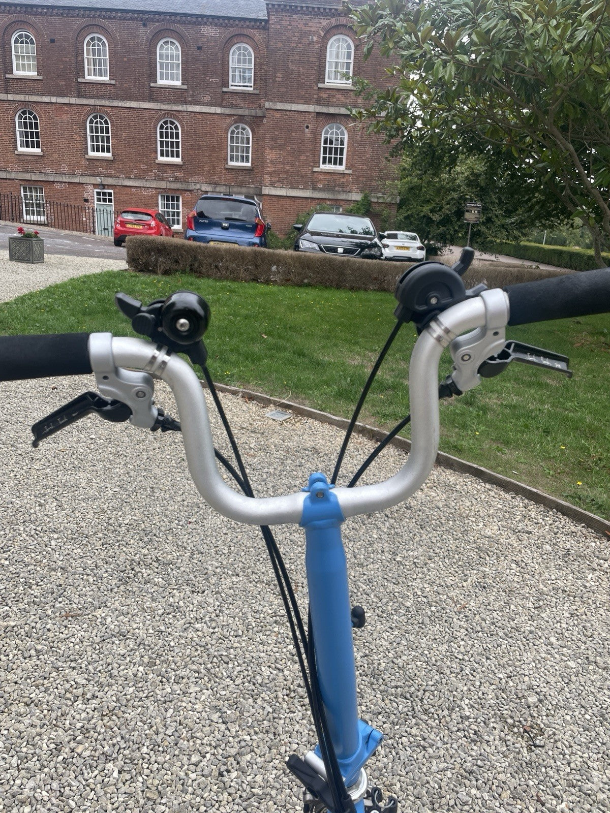 Brompton M6L-X Superlight Titanium 6 Speed - Tempest Blue - Excellent Condition