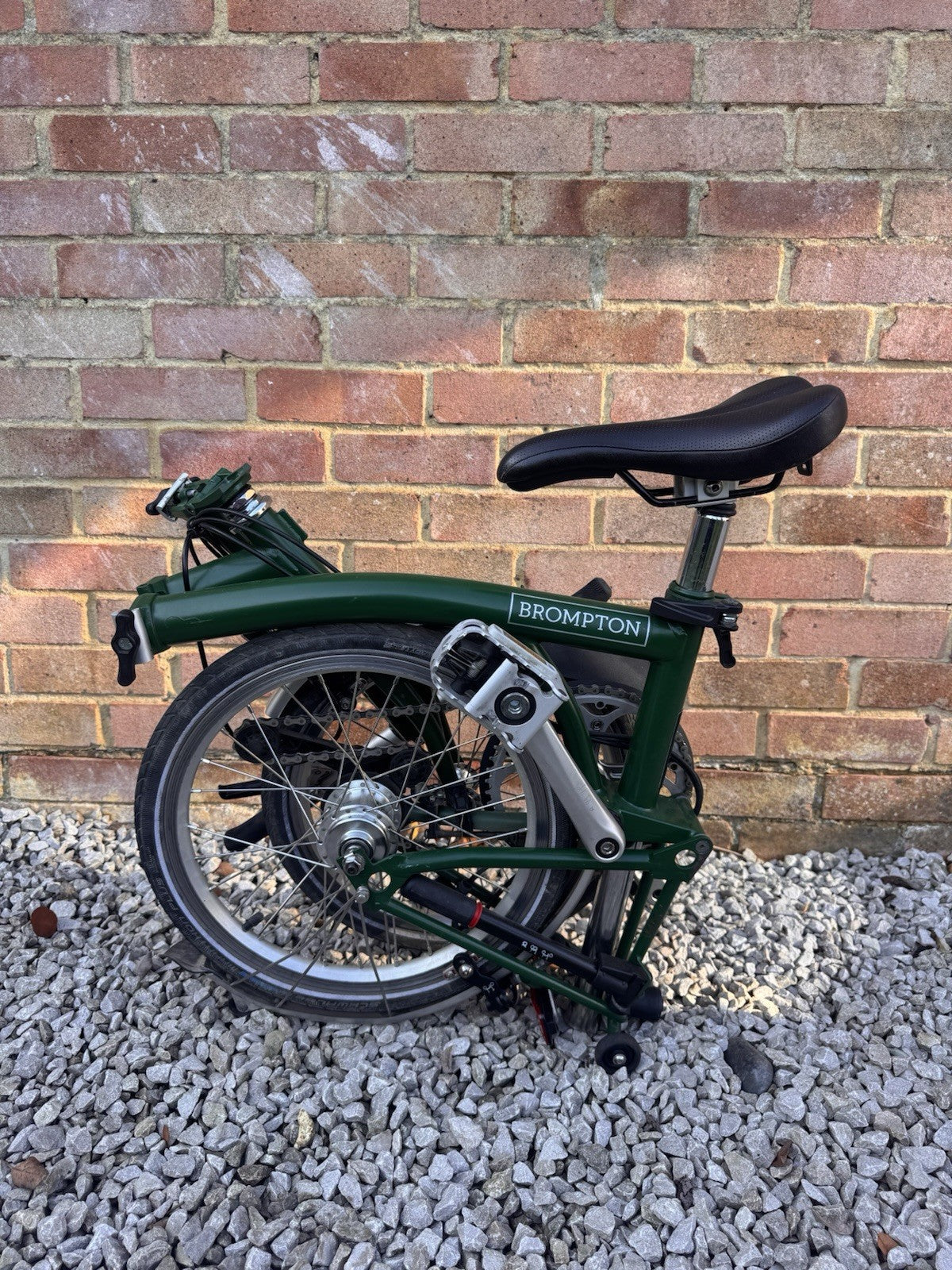 Brompton S6L 6-speed folding bike, 2018, racing green