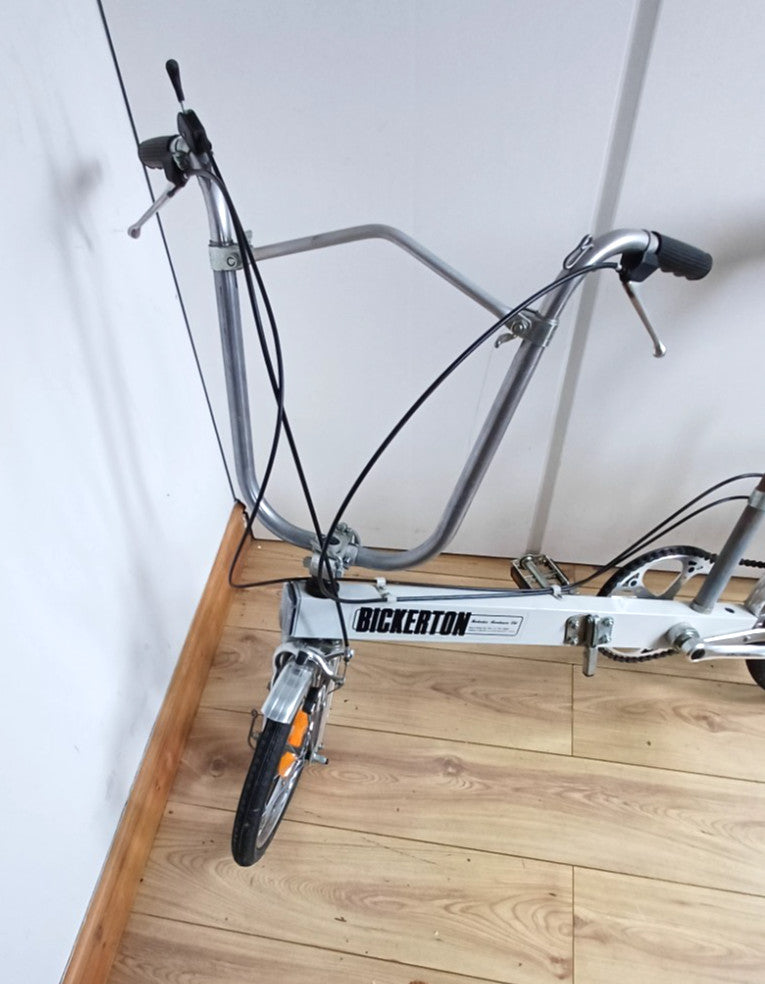 Vintage Bickerton Classic Folding Bike With Original Carrying Bag- Collectible