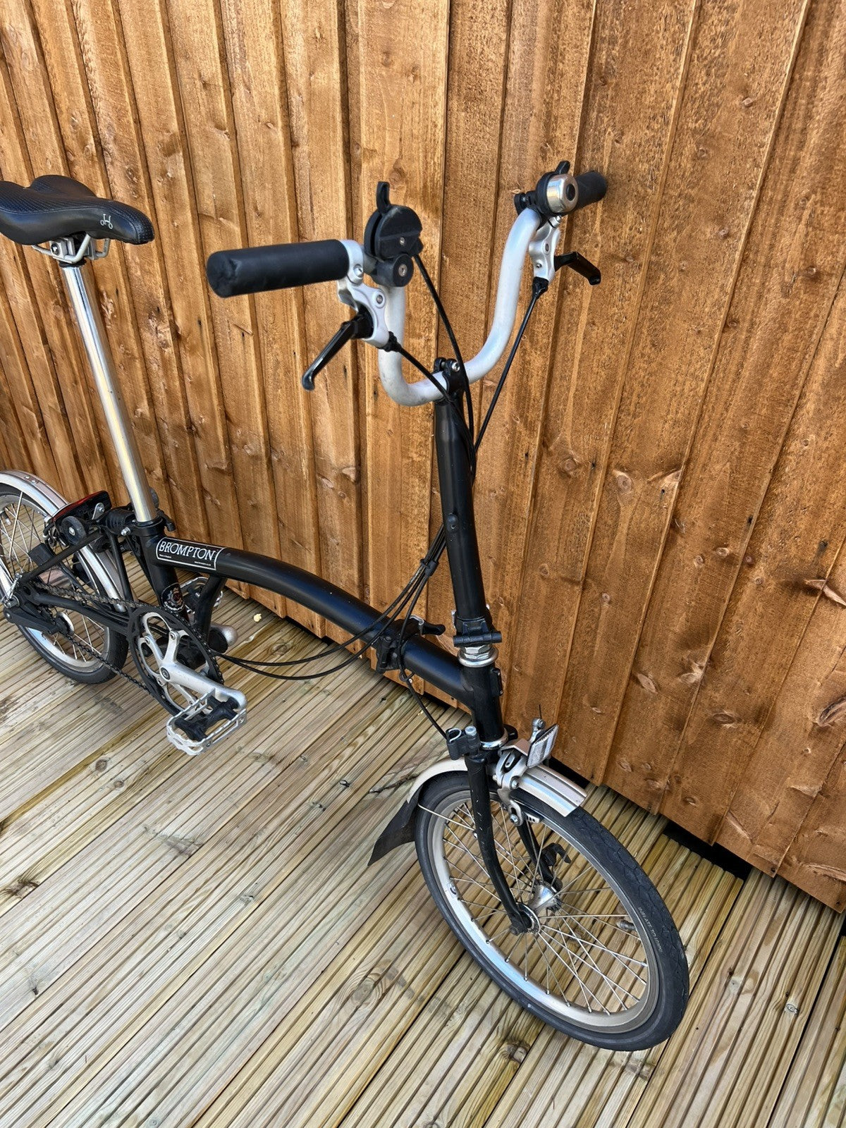 Brompton Bike Black Folding M3L 3 Speed - ✅ FREE & FAST DPD Delivery🚚