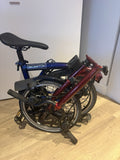 Unique brompton C Line Reverse 9 Street Colour - 1st Brompton Two Tones Bikes