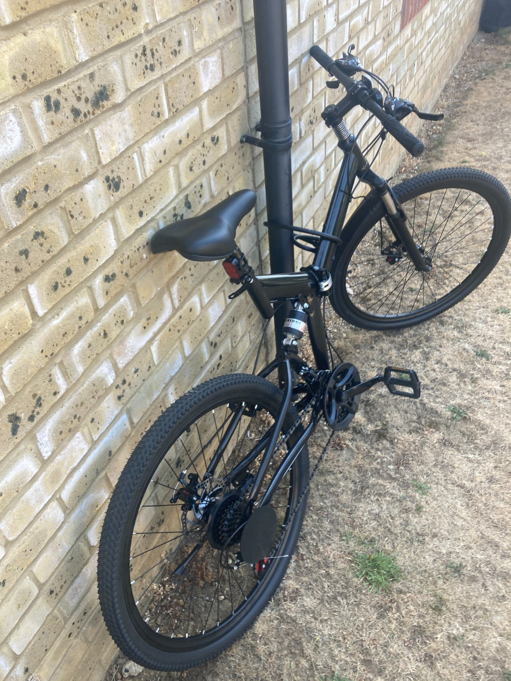 26 inch Full Suspension Mountain Bike 21 Speed Folding Bicycle Adult Bicycle UK