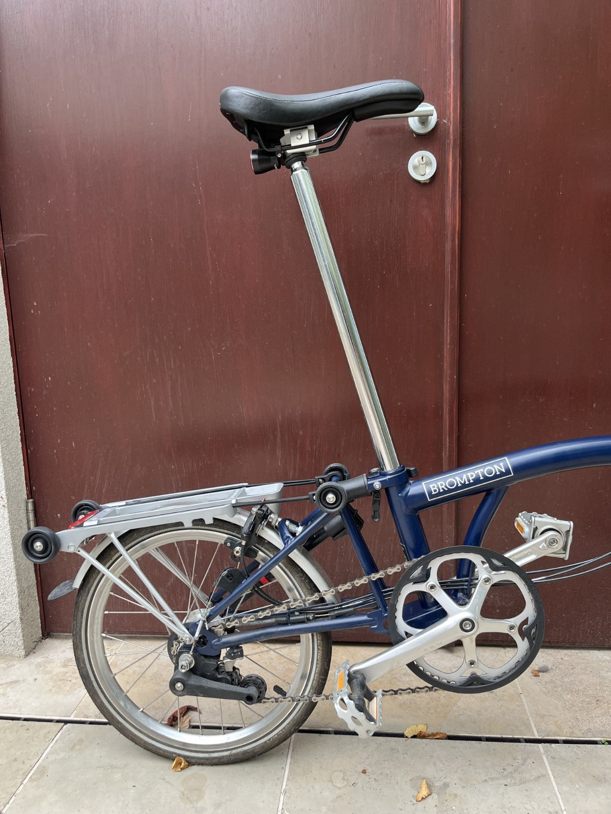 Brompton H6L 2020 Tempest Blue 6 Speed + Rear Rack, One Owner, Lightly Used