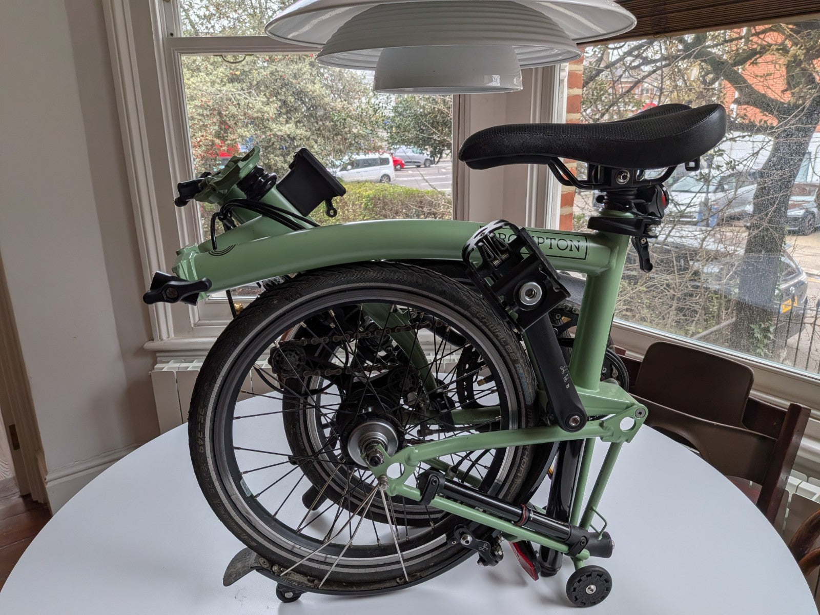 Brompton C Line 2023 6-Speed, Matcha Green