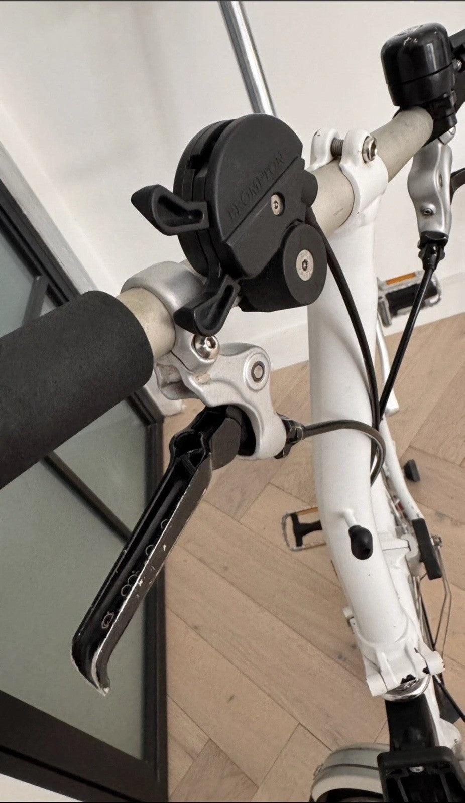 Brompton S3L Folding Bike 3-Speed - WHITE, Camden