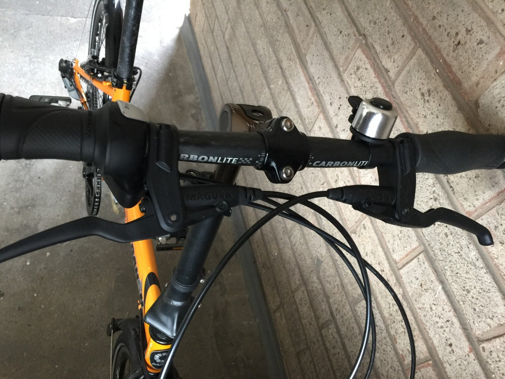 Dahon Speed Pro folding bike fitted with brand new Magura hydraulic brakes